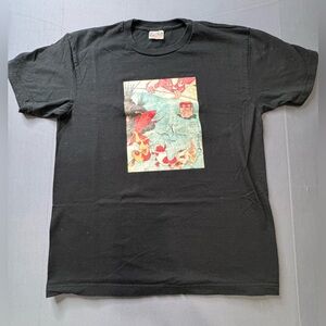 VTG Utagawa Kuniyoshi Koi Fish Adult  XL Shirt Japan Tokyo National Museum Art